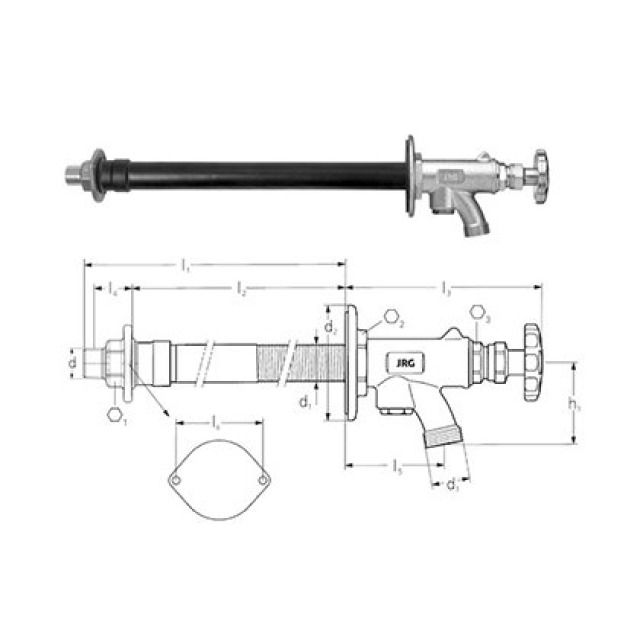 JRG GARTENVENTIL ANTIFROST
7040.300         1/2" - 300 MM