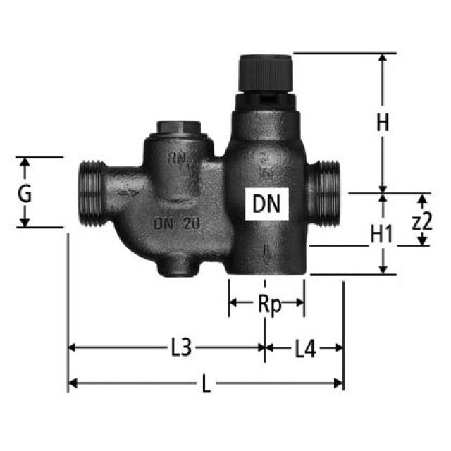 GROUPE DE SURETE    DN 15
NU 13040.34