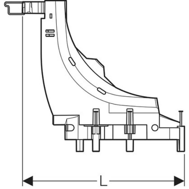 PFIT ROHRBOGENSTUETZE N.OBEN
651.430