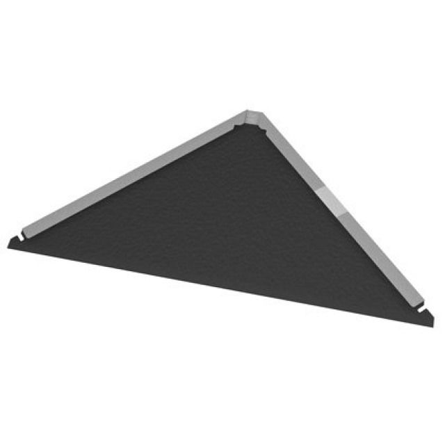 PREFA STARTPLATTE P10
SCHWARZ  F. DACHRAUTE STUCCO