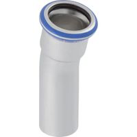 Geberit Mapress Coude acier inoxydable avec extrémité à emboîter 15°