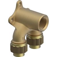 Sanipex raccord de robinetterie double 5534 sans plomb