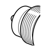 Cône de vanne Vanne plate