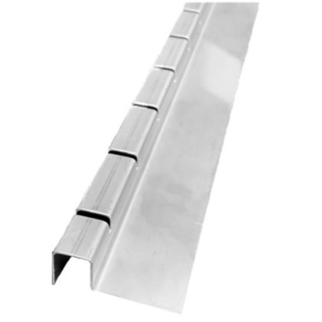 FUGENPROFIL MIT FLANSCH CR-NI
20 X 70 / 0.8 MM / 2 M