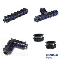 BRUGG pièces de rechange pour sets de coquilles, UNO et DUO (Ø 70-125mm)