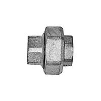 Manchon union à joint plat, 330, galvanisé, (U1)