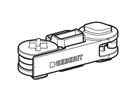 Connecteur de registres Geberit GIS-Pro