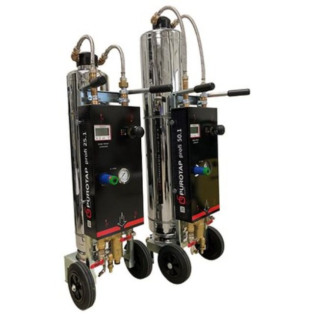 PUROTAP profi 50.1
Füllgerät mobil
Anlagengrösse bis 20'000l