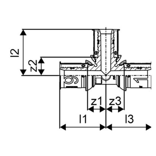 GF Uponor S-Press
té PPSU 32-32-32