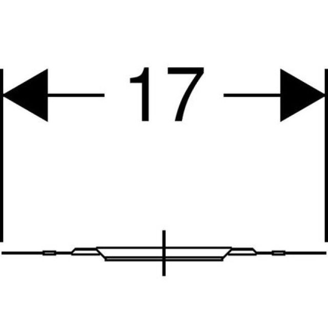 GEBERIT BAVETTE ETAMEE
152.328