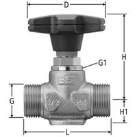 Optiflex-Robinet droit, 86132