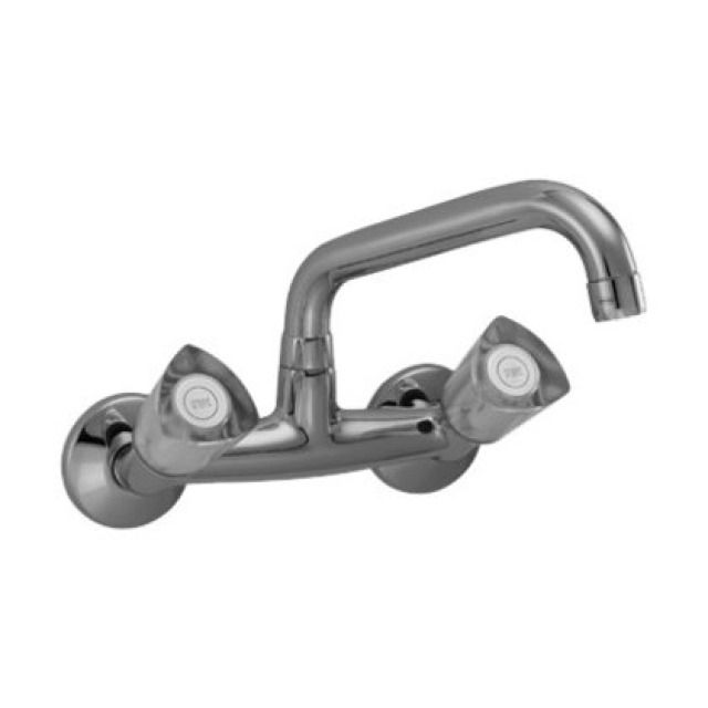 Batterie murale STAR
E 153 mm, S 225 mm
goulot orientable dessus
raccords 1/2" x 1/2"
groupe acoustique I
Coloris: chromeline