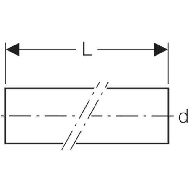 TUBE GEBERIT EN BARRE PN4
372.050                 315 MM