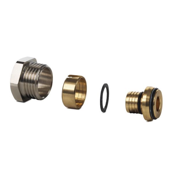 Danfoss Klemmverschraubung
für MKV Rohre, G1/2" A, 16x2
für Heizkörperventil