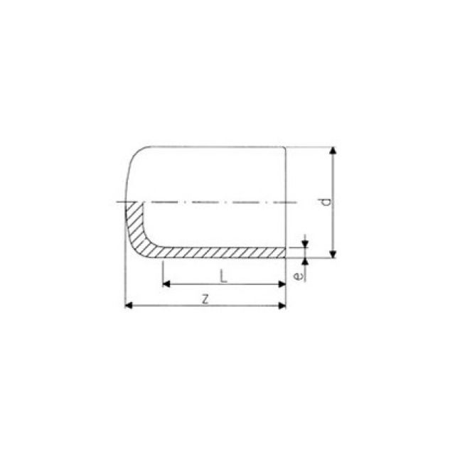 PE KAPPE      PE 100 SDR 11/S5
753.961.006              20 MM