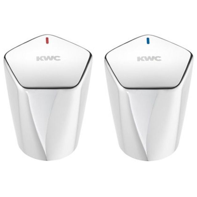 Griff KWC Star blau, Metall
komplett