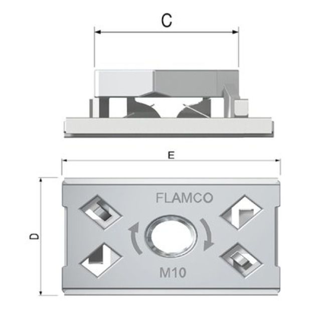 CLICKFIT HALTER MIT IG
8030.70                   8 MM