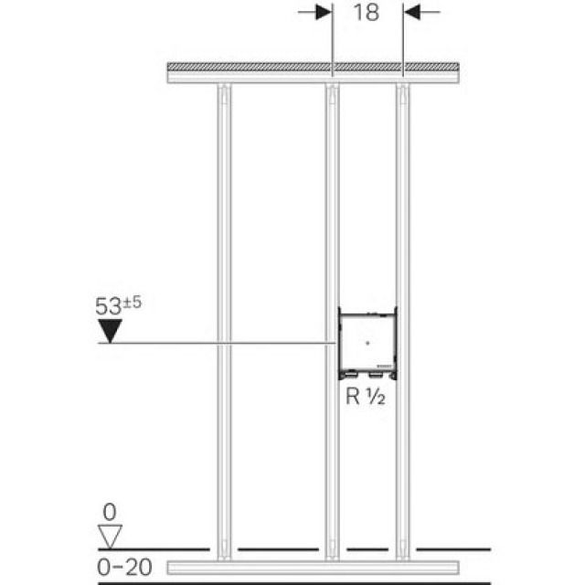 GIS-TRAVERSE F. STANDARMATUR
461.145 M. UNTERPUTZFUNK.-BOX
