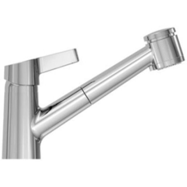 Mélangeur d'évier SWAP
S 225 mm goulot orientable
douche extensible réglable
groupe acoustique I
Coloris: chromeline