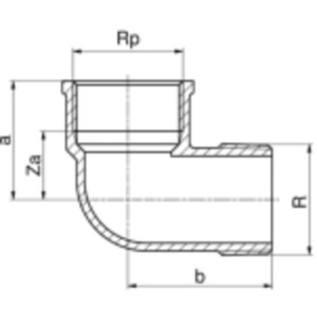 EQUERRE 90°
8092                      3/4"
EN BRONZE AU SILICIUM