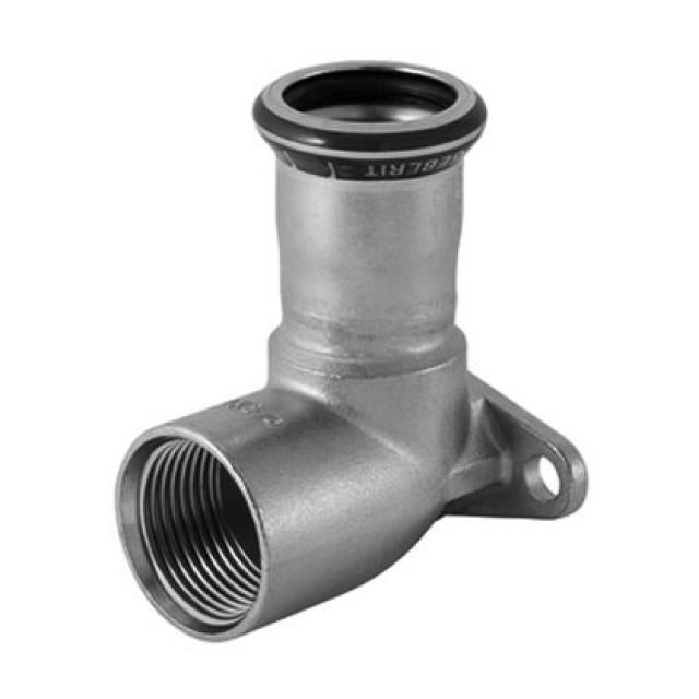 EQU.DE RACC.90° MAPRESS INOX
1/2" - 18 MM  33405