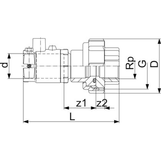 GF INSTAFLEX HWS VERSCHR. IG
6226 32 MM -       1"