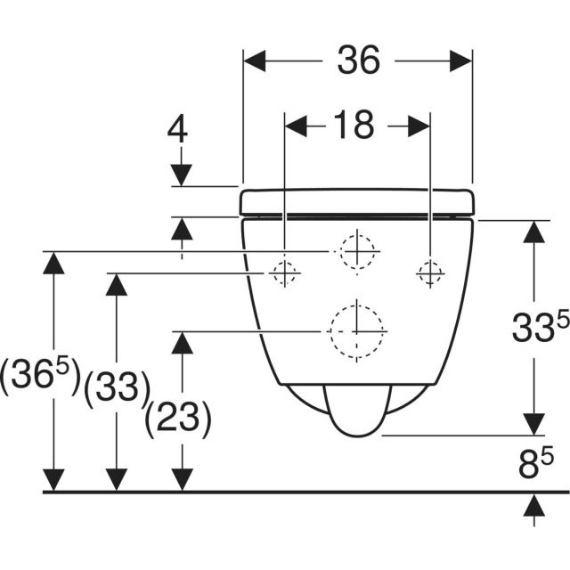 Set complet pour système de WC
504.079 iCon avec plaque de déclen-
chement: TurboFlush WC suspendu
forme fermée, avec siège de WC
set de raccordement, set antibruit
plaque de déclenchement - Sigma20 angulaire, blanc