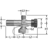 Nussbaum, Robinet combiné, 39061