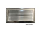 Grille de protection contre les intempéries pour conduit plat