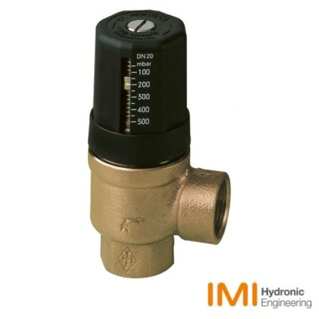 IMI Hydrolux DN20 Rp3/4
Differenzdruck-Überströmventil
Einstellbereich 50-500 mbar