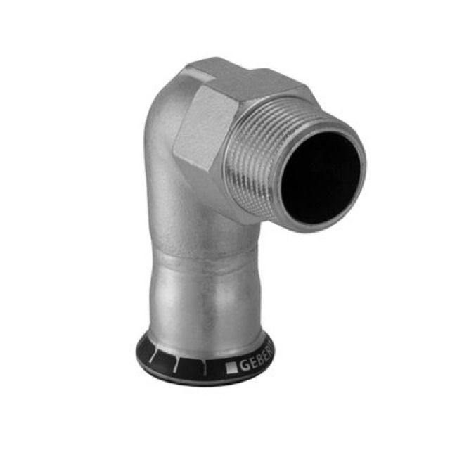 EQUERRE 90° MAPRESS INOX
A/FILETAGE EXT.1/2" - 18 MM
33834