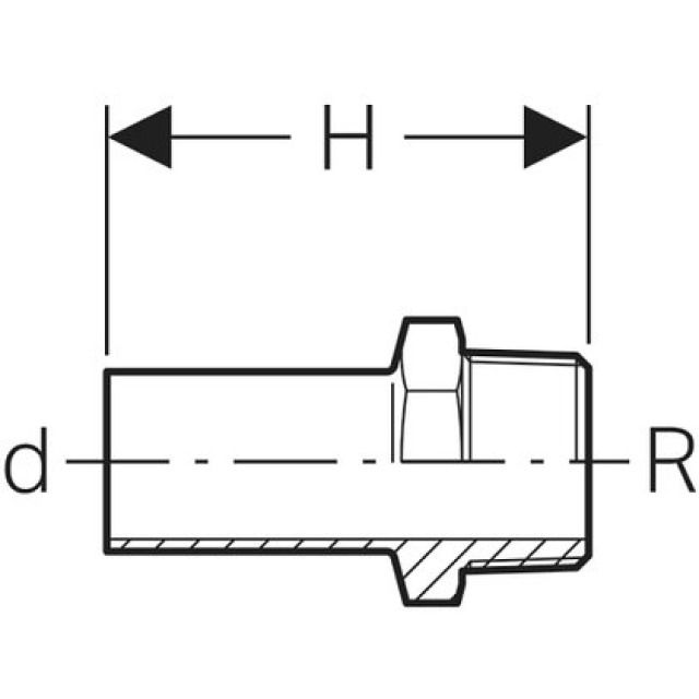 MPF-S UEBERGANGSNIPPEL STECKE.
31939           1 1/2" - 42 MM