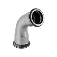 Geberit Mapress Coude acier inoxydable 60°