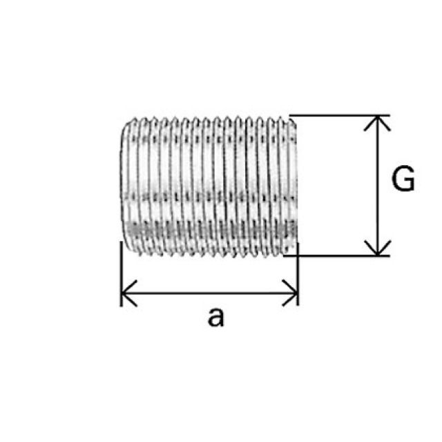 MAMELONS SIMPLES GALV.
NO 531      3/4