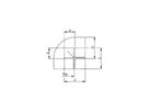 +GF+ PVC-U, Coude 90°, PN10, 21 10 16