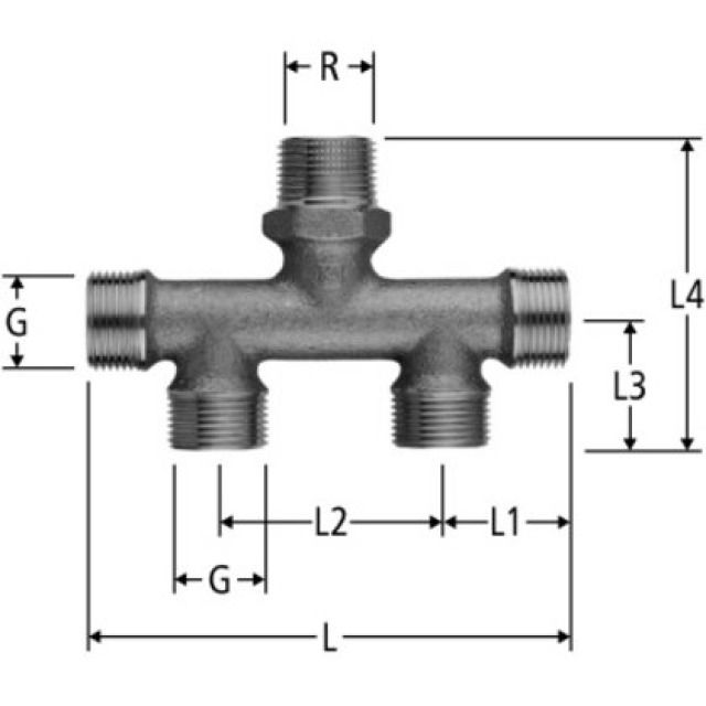 OPTIFLEX-VERTEILSTUECK
86023.21                  3/4"
