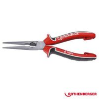 Pince électrique plate à becs ronds droite 200 mm