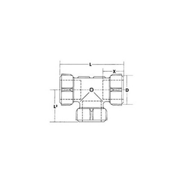T PRIMOFIT ACIER - ACIER
1" NO. 775.302.053