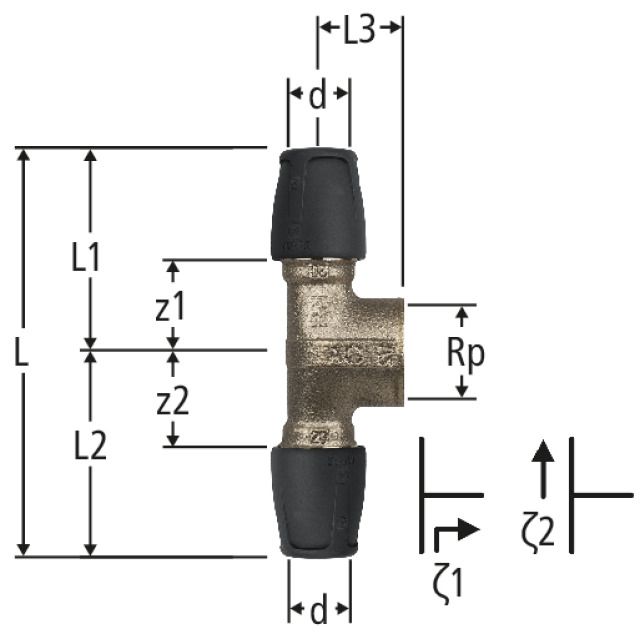 OPTIFLEX-PROFIX-TE A/FIL. FEM.
85143.22   20 x 1/2 x 20