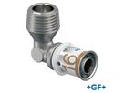 GF Uponor S-Press PLUS Coude 90° avec filetage mâle