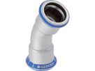 Geberit Mapress Coude acier inoxydable 30°