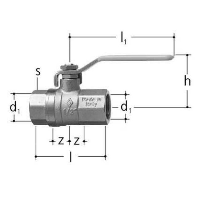 JRG KUGELHAHN FUER GAS, GELB
6022.240                  1/2"