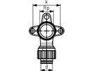 Sanipex raccord de robinetterie simple 5533 sans plomb