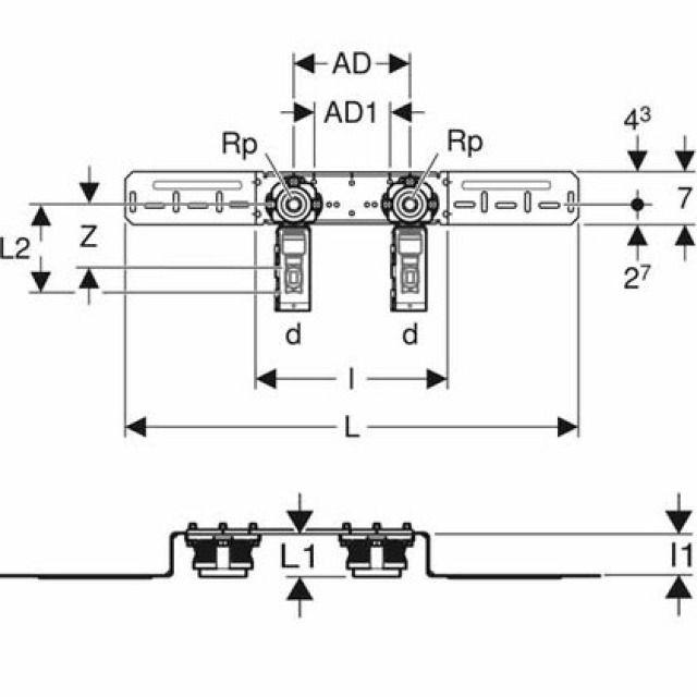 FLOWFIT BOÎTE RACCORDEMENT 90°
651.791   20  1/2"  15.3CM
AVEC MASTERFIX, PRÉMONTÉ
