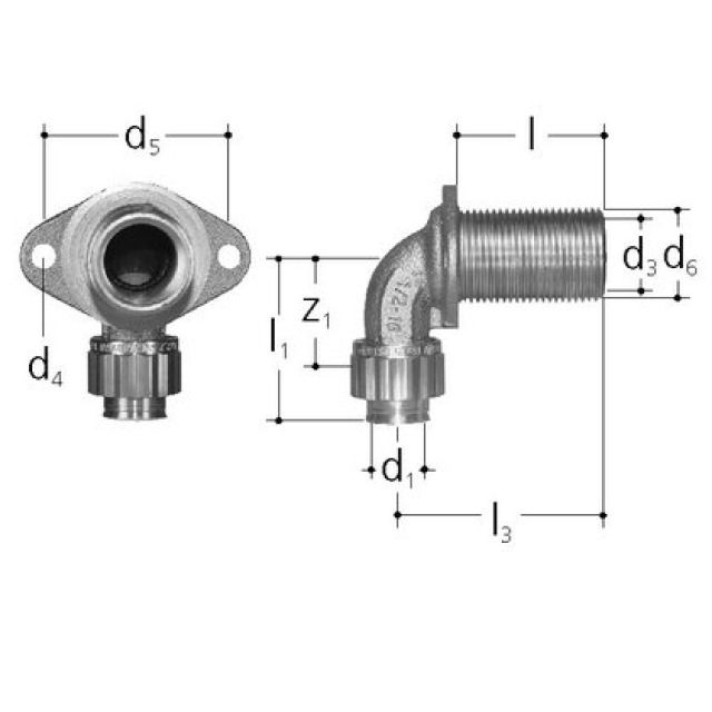 SANIPEX WANDDURCHFUEHR. EINF.
5537.055     1/2" - 16 - 55 MM