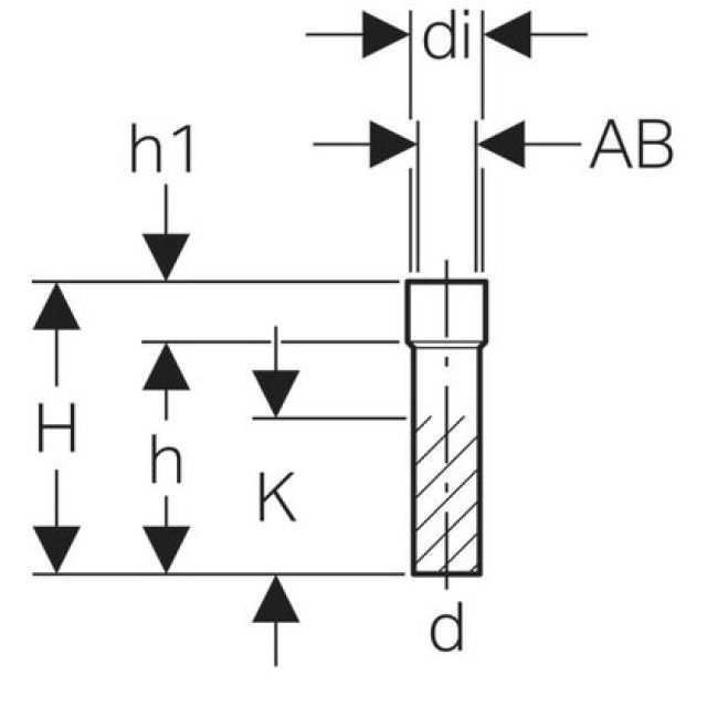 GEBERIT PE MANCH A RESTREINDRE
152.661                  75 MM
