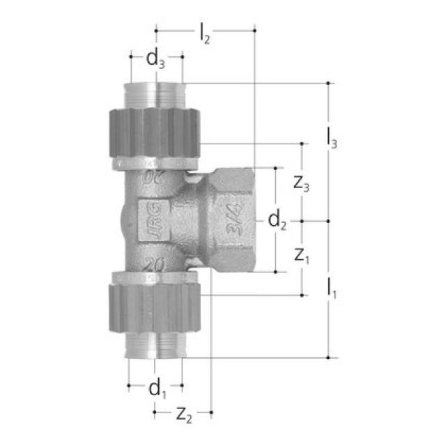 SANIPEX T MIT INNENGEWINDE
5463.780     25 - 3/4" - 25 MM