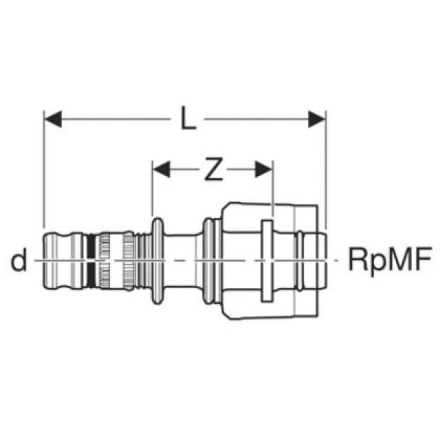 MEPLA RACCORD ADAPT. MASTERFIX
621.451                16-MF20