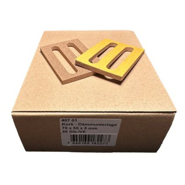 Support isolant en liège
pour équerre de montage Gis