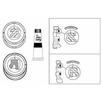 Jeu de joints à lèvre pour mitigeur d'évier Swap